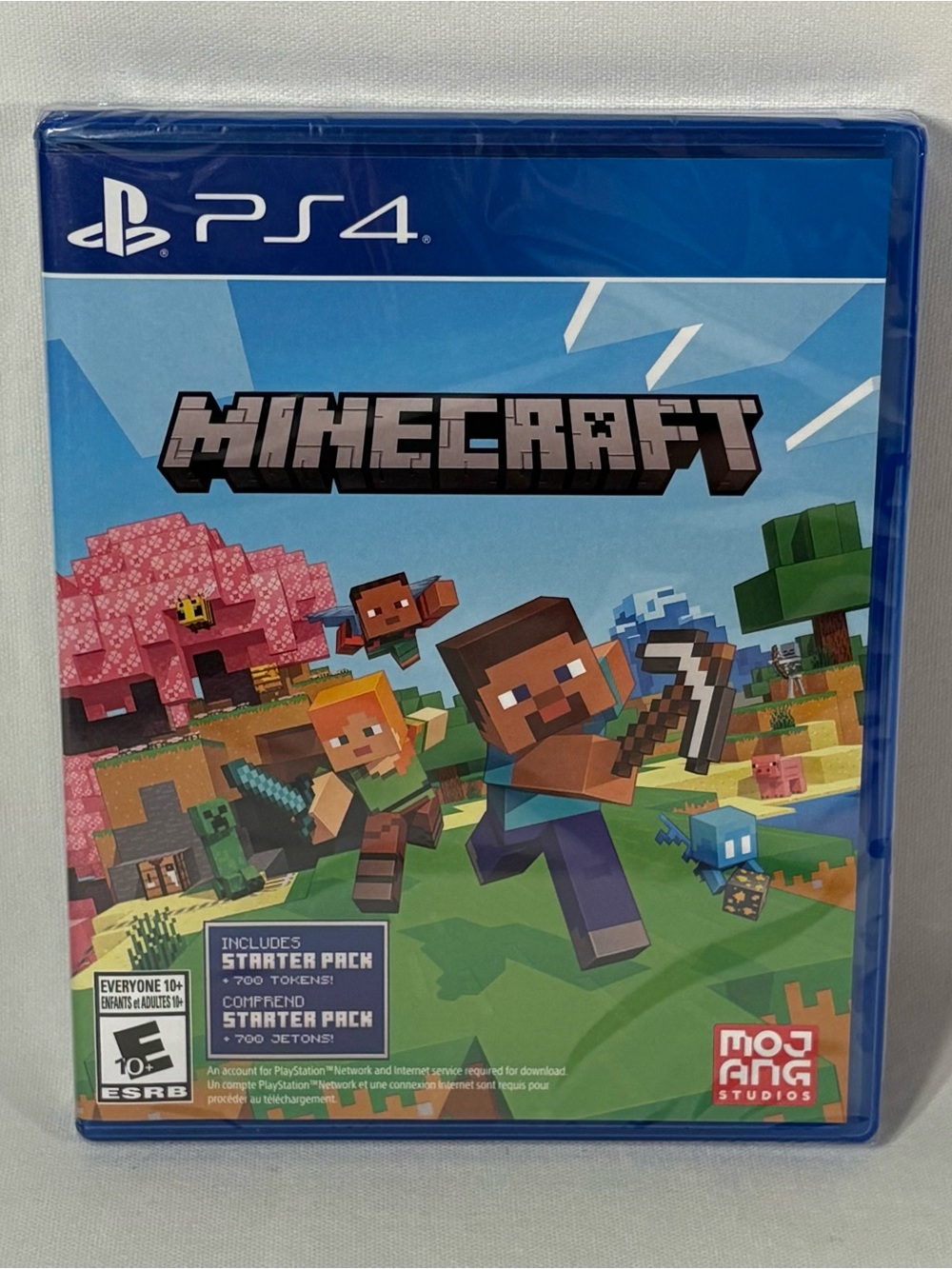 ⛏️ MINECRAFT VIDEO GAME WITH STARTER PACK SONY PLAYSTATION 4 [BRAND NEW SEALED]